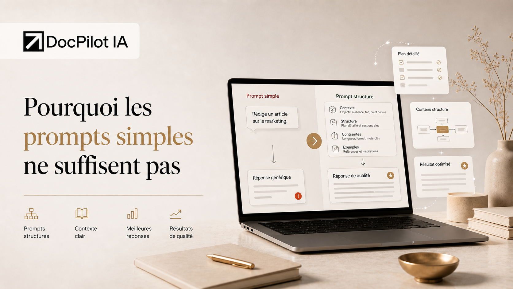 Pourquoi les prompts simples ne suffisent pas pour travailler efficacement