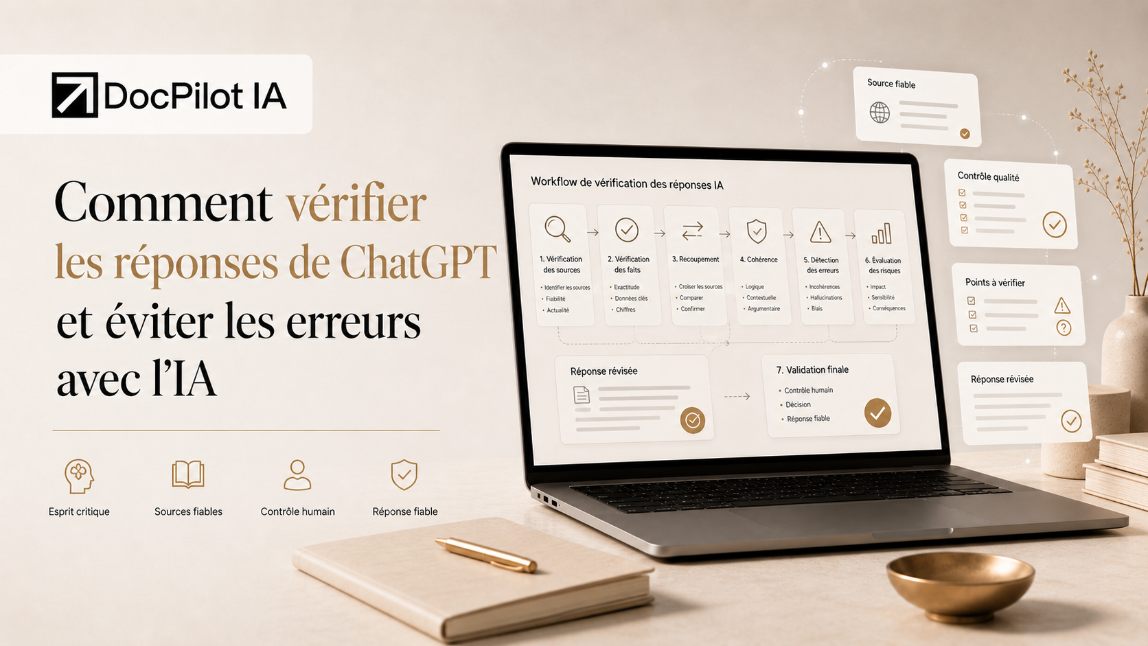 Comment vérifier les réponses de ChatGPT et éviter les erreurs avec l’IA
