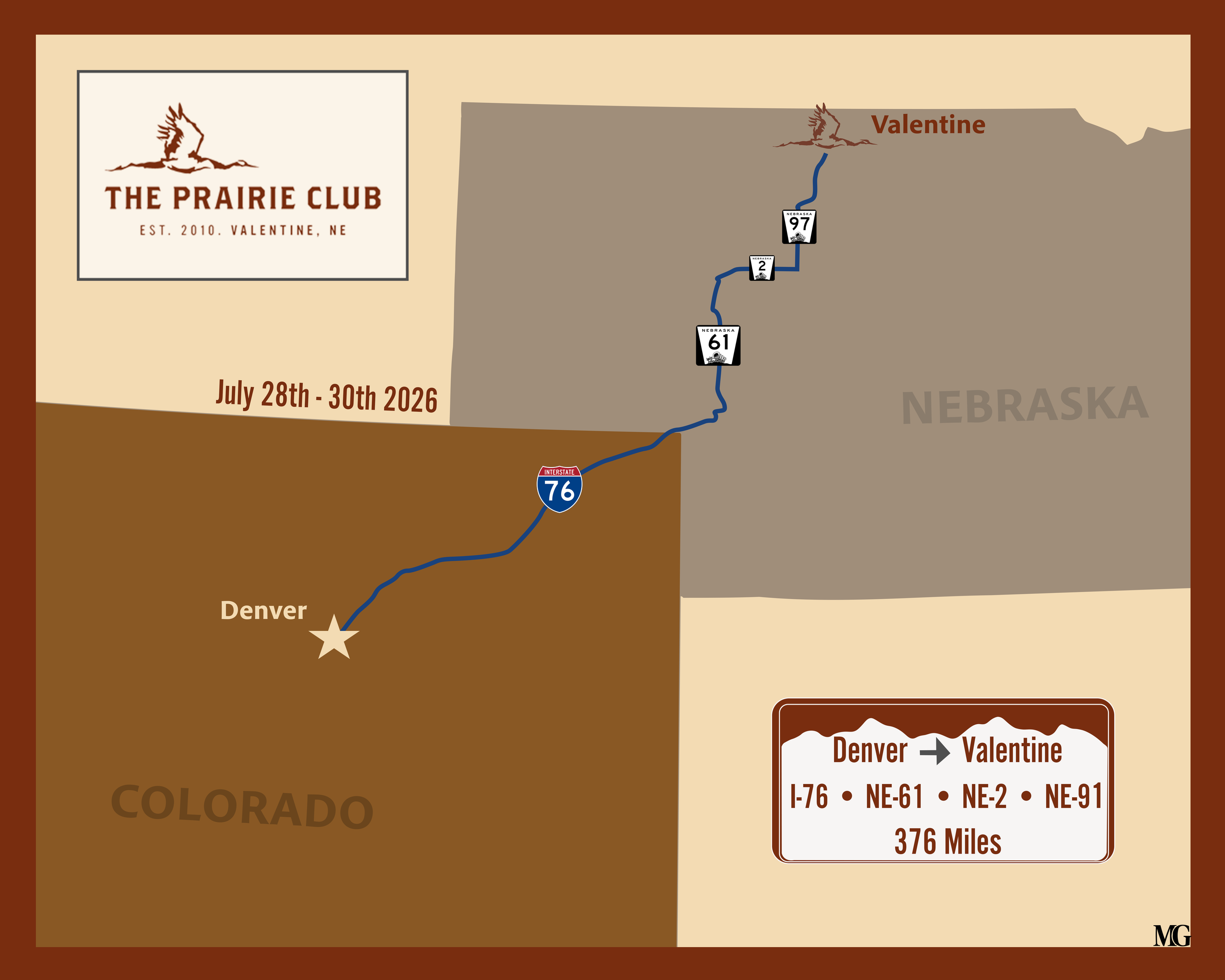 Personal Print for a NE golf trip.
