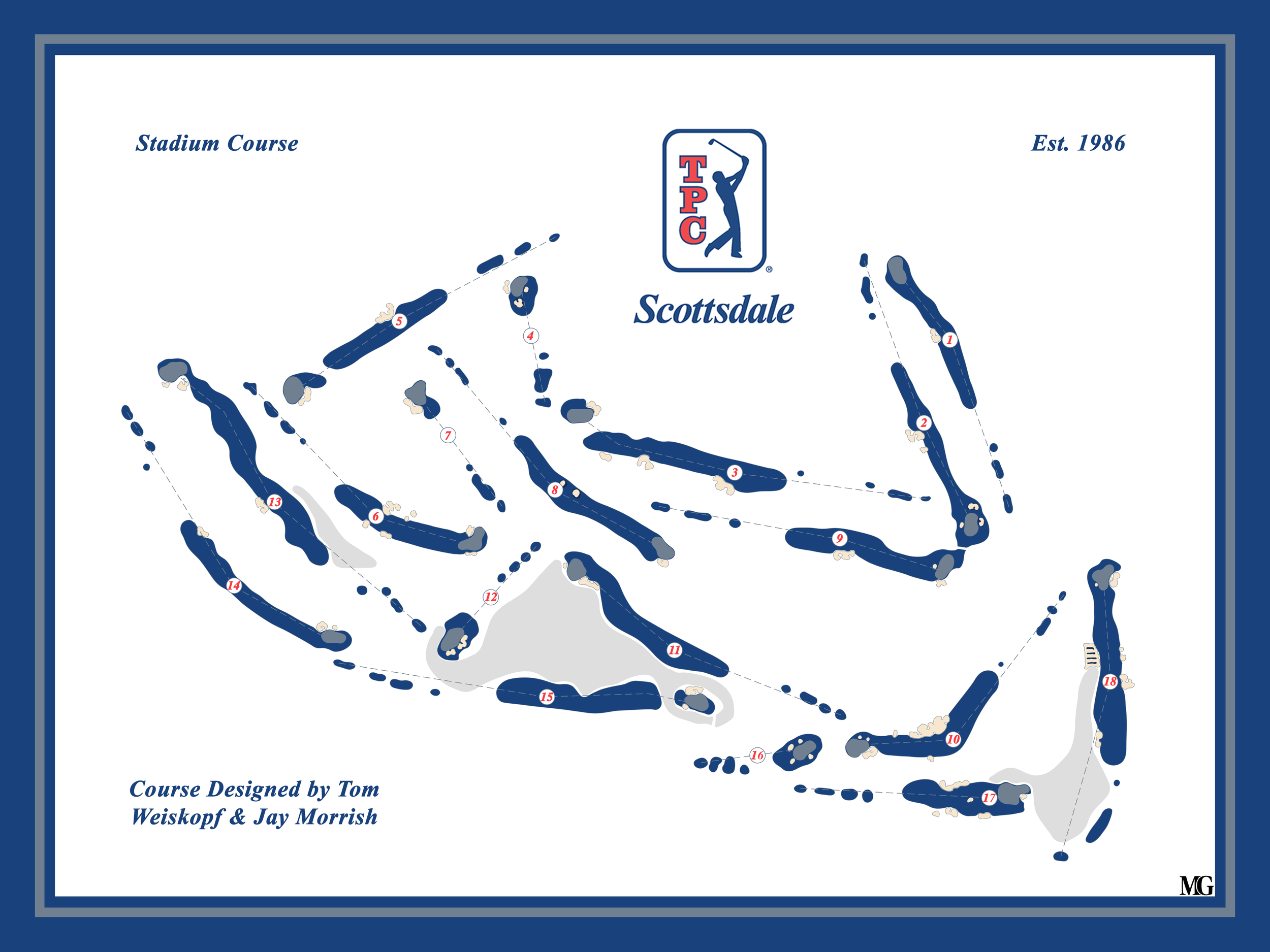 Available exclusively at the TPC Scottsdale pro shop.