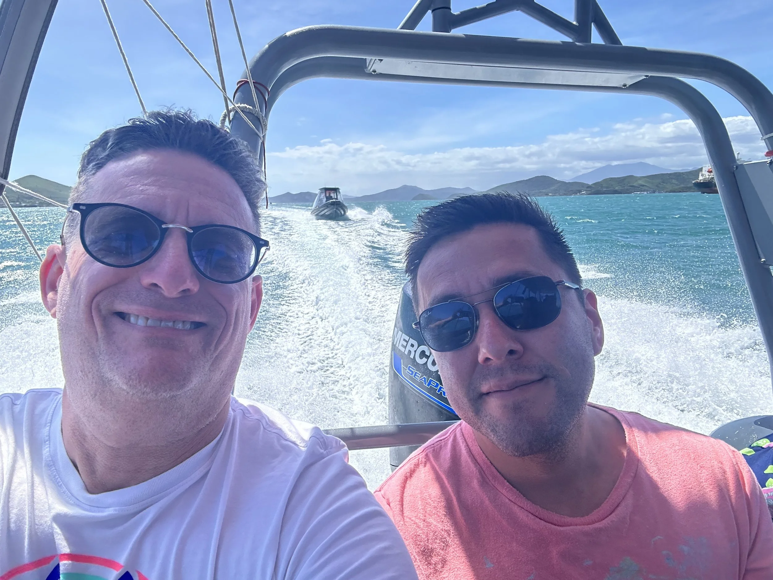 Heading to Signal Island