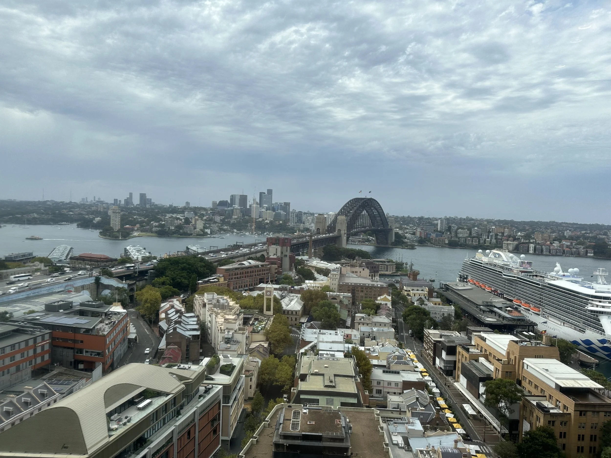 Sydney and the Harbour Bridge