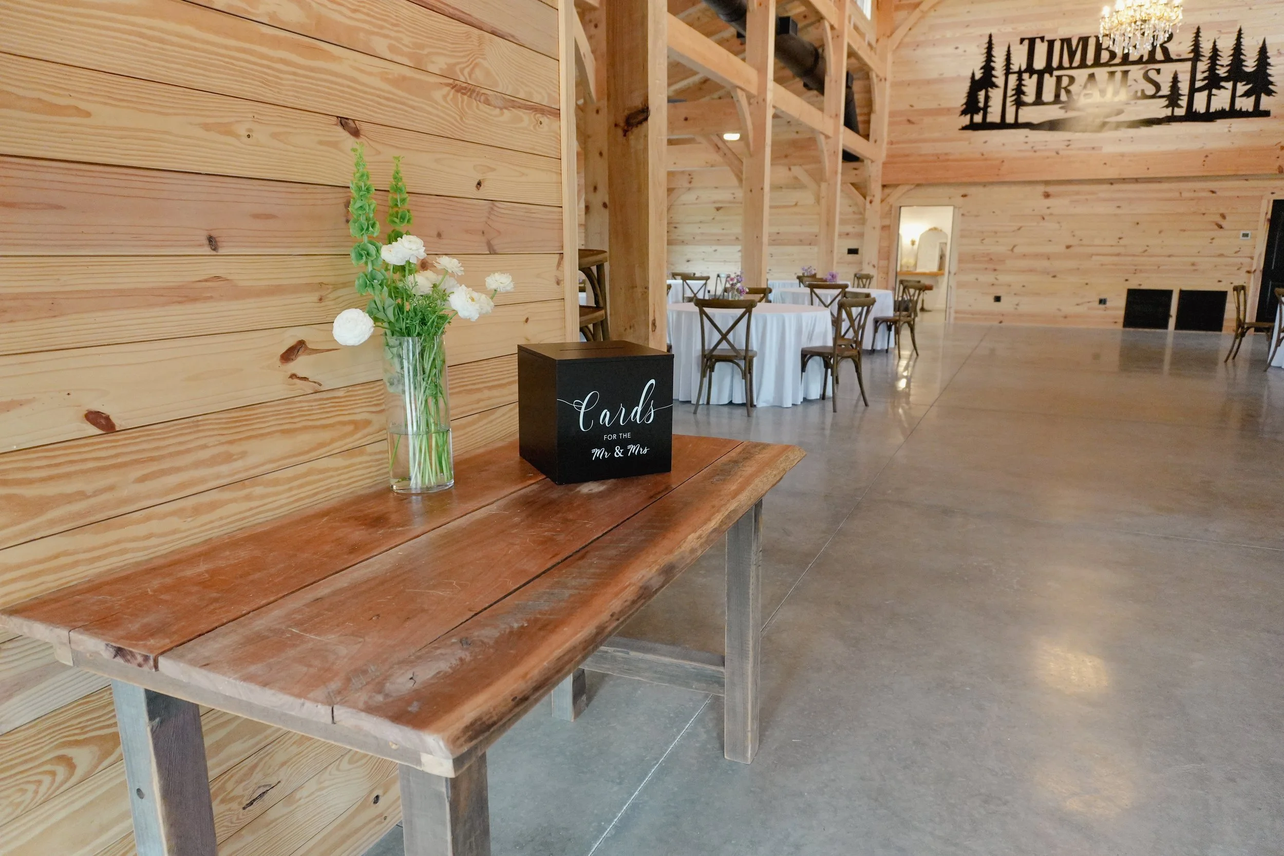 Entrance to reception space