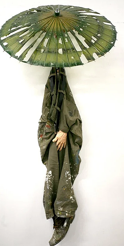 Mr. X, 2012  9. Shanghai Biennale Mixed materials, 180cmx90cmx45cm