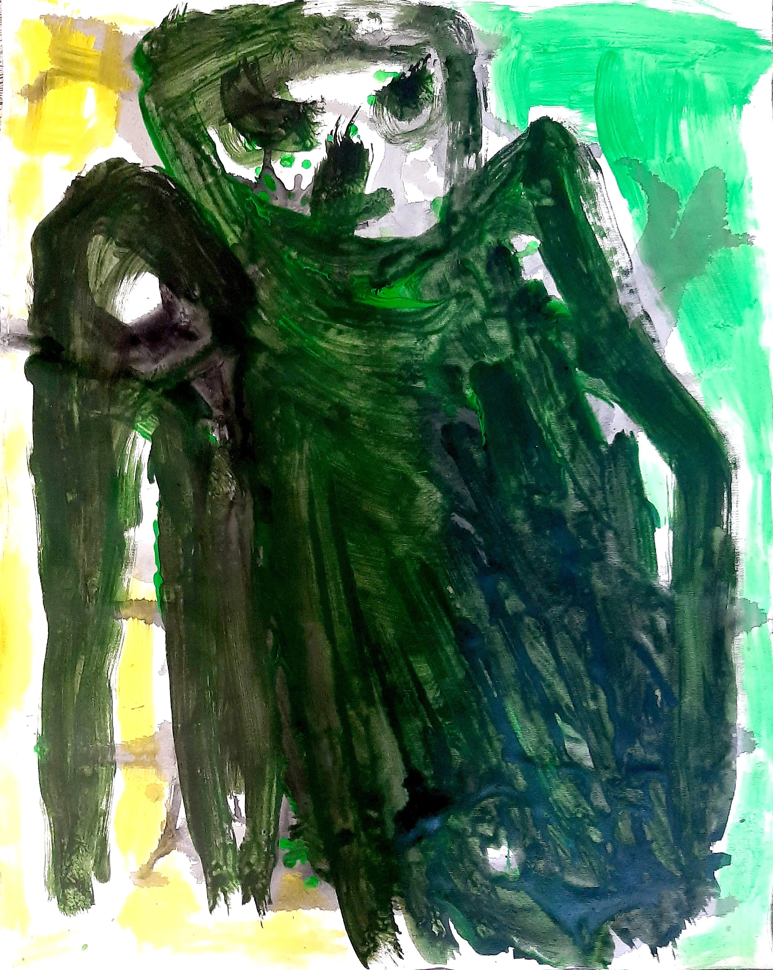 Der Hausarzt, 2025 Acrylic on canvas 800cmx60cm