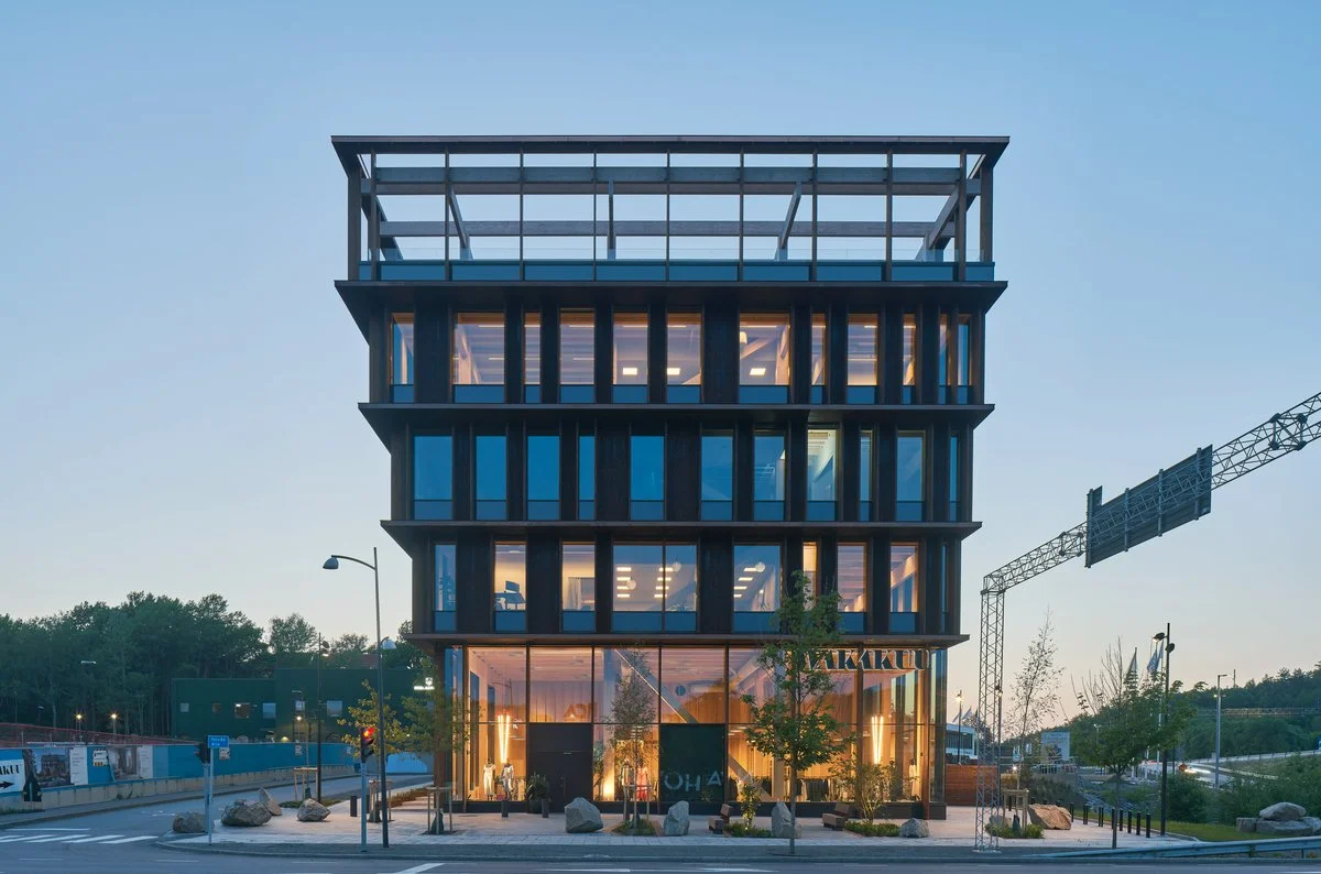 Modernt kontorshus i Nodi-huset i Nya Hovås med coworking, kontorsplatser och konferensrum – Hovås Office.