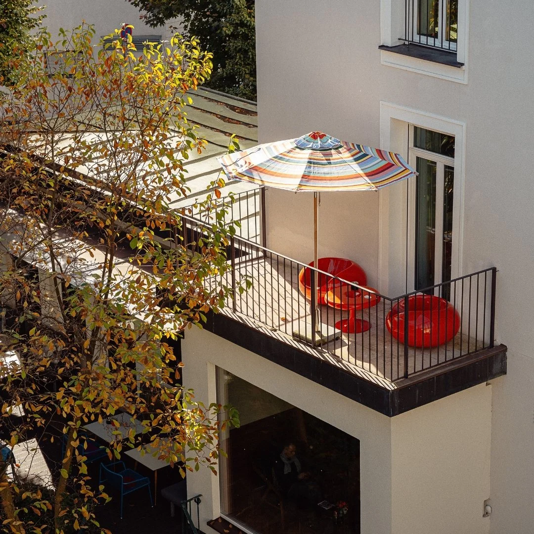 Designværelse med privat balkon på Hotel & Villa Auersperg i Salzburg