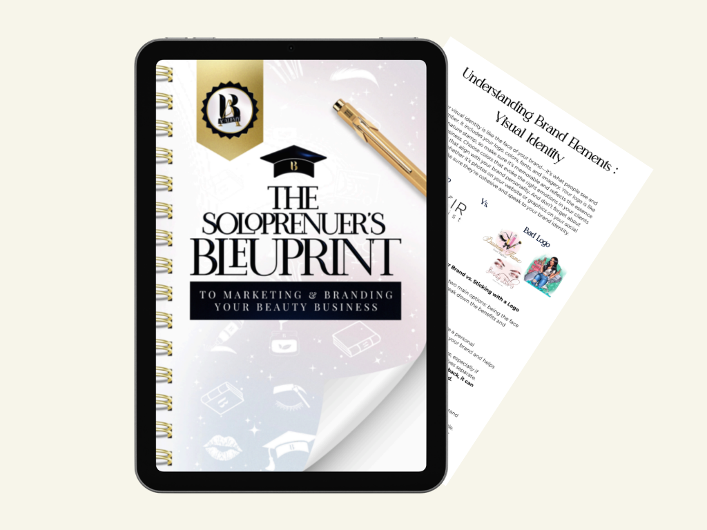 The Soloprenuer's Blueprint to Marketing & Branding Your Beauty Business