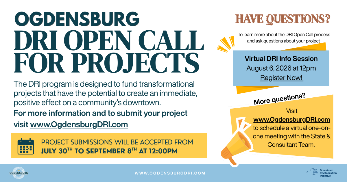 OPEN CALL FOR PROJECTS!!!