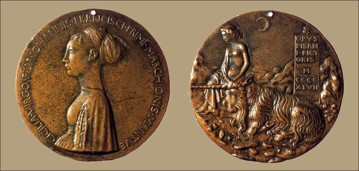 pisanello ejemplo de medalla