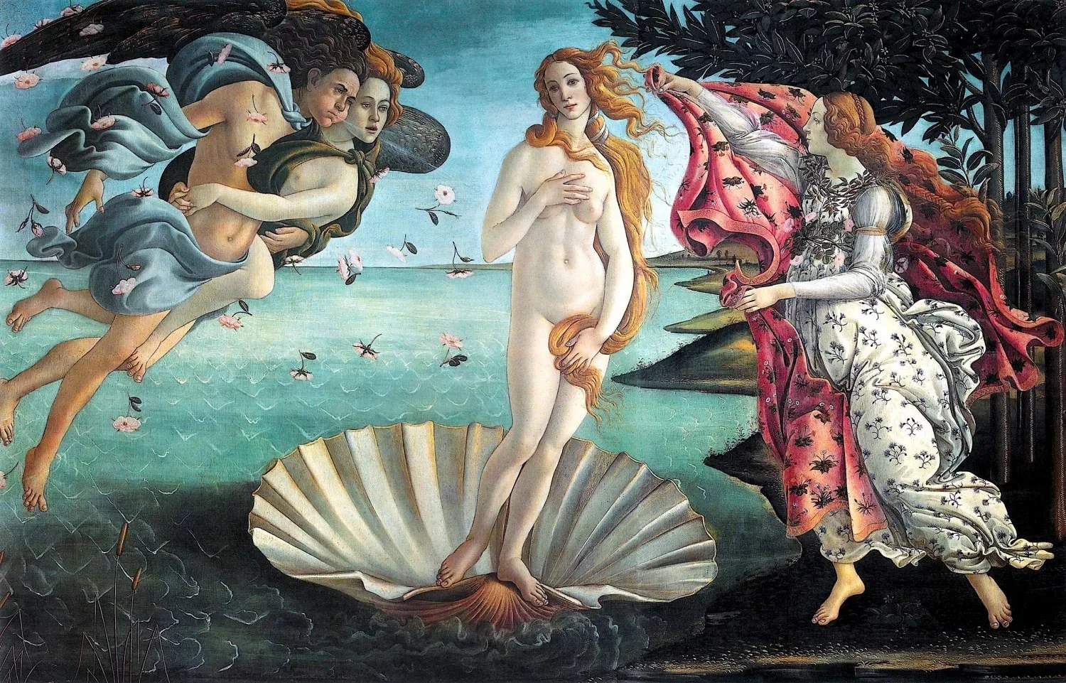 sandro botticelli el nacimiento de venus