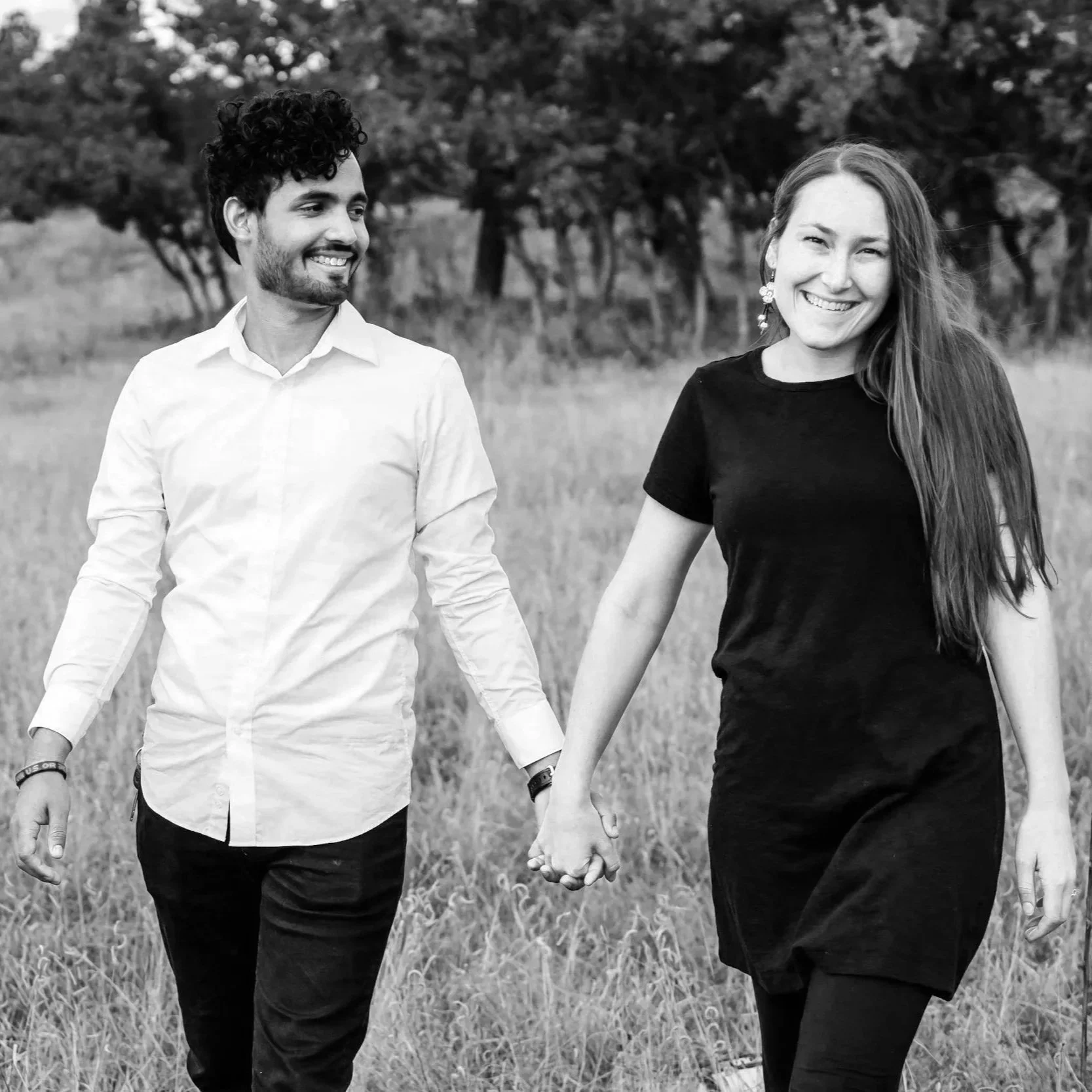 Analogue Dating Matchmaking London Happy Couple Holding Hands