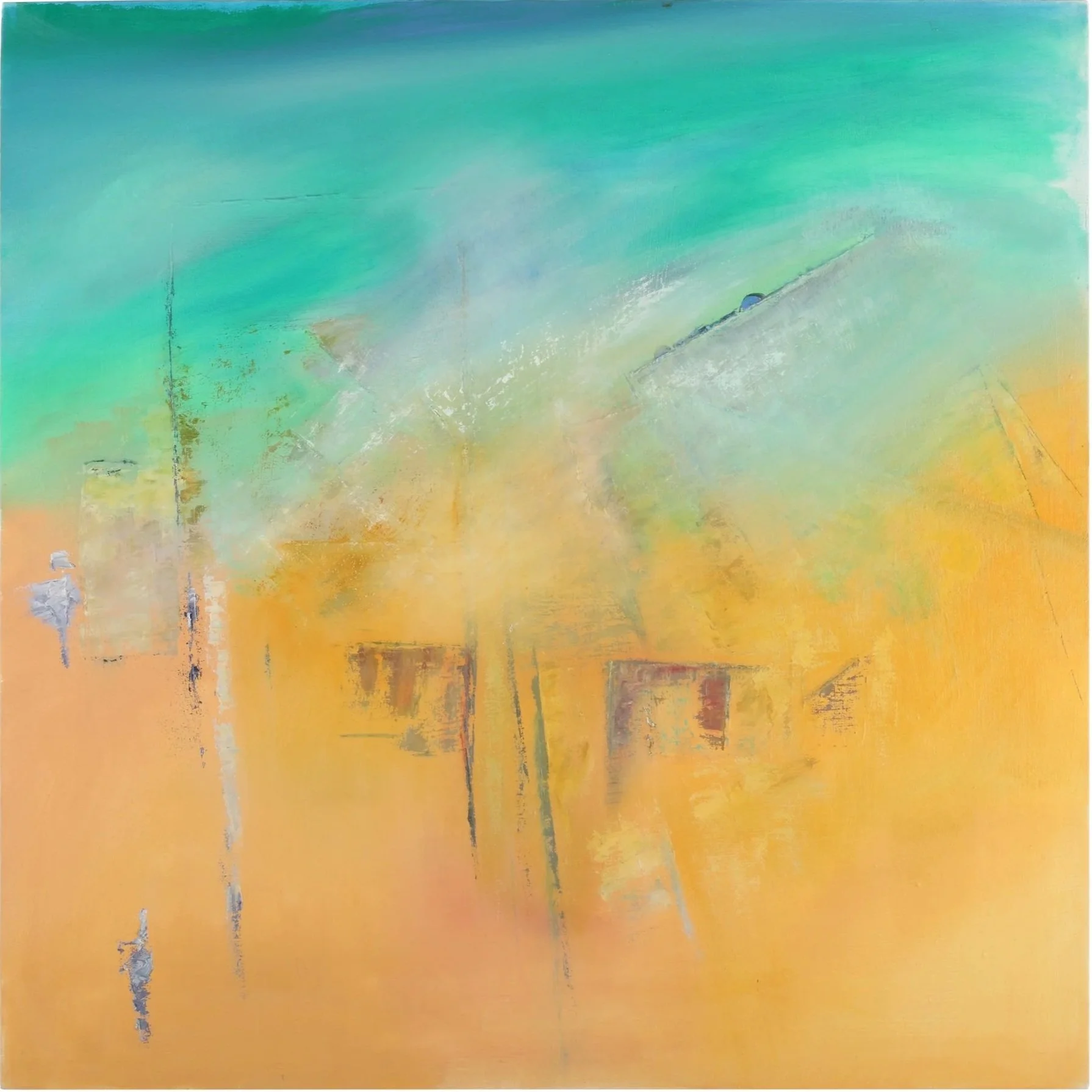Haze
100cm x 100cm x 35mm
Oil on canvas
