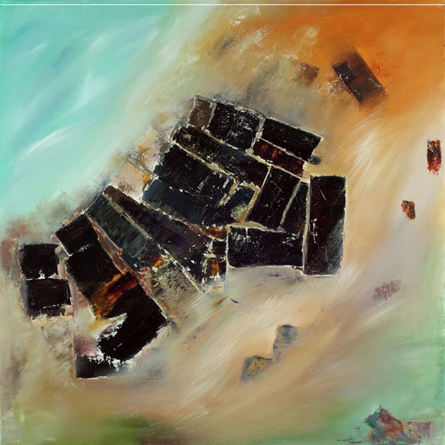 Edges
Oil on canvas
90cm x 90cm