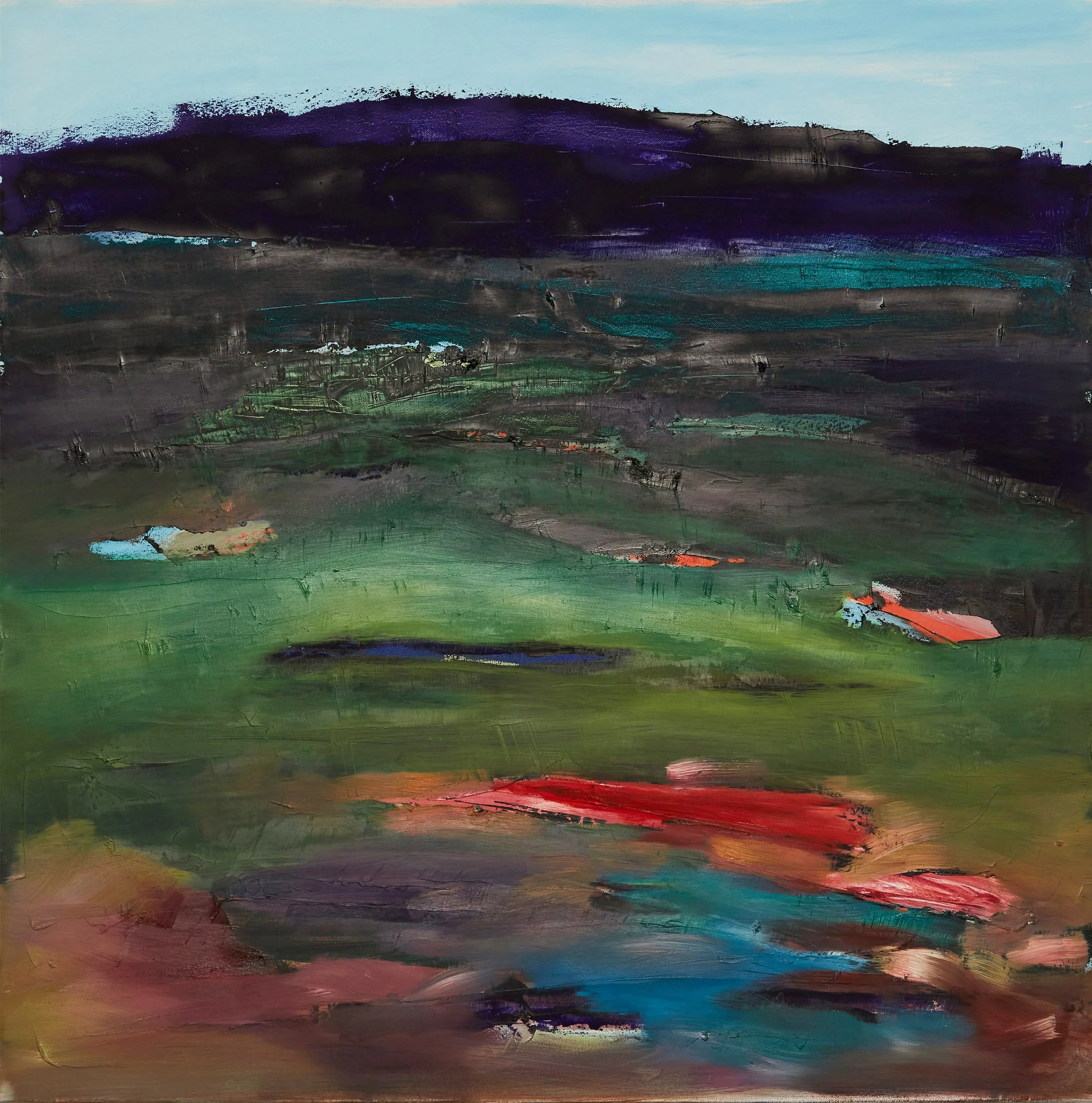 Purple Hill
Oil on canvas
90cm x 90cm