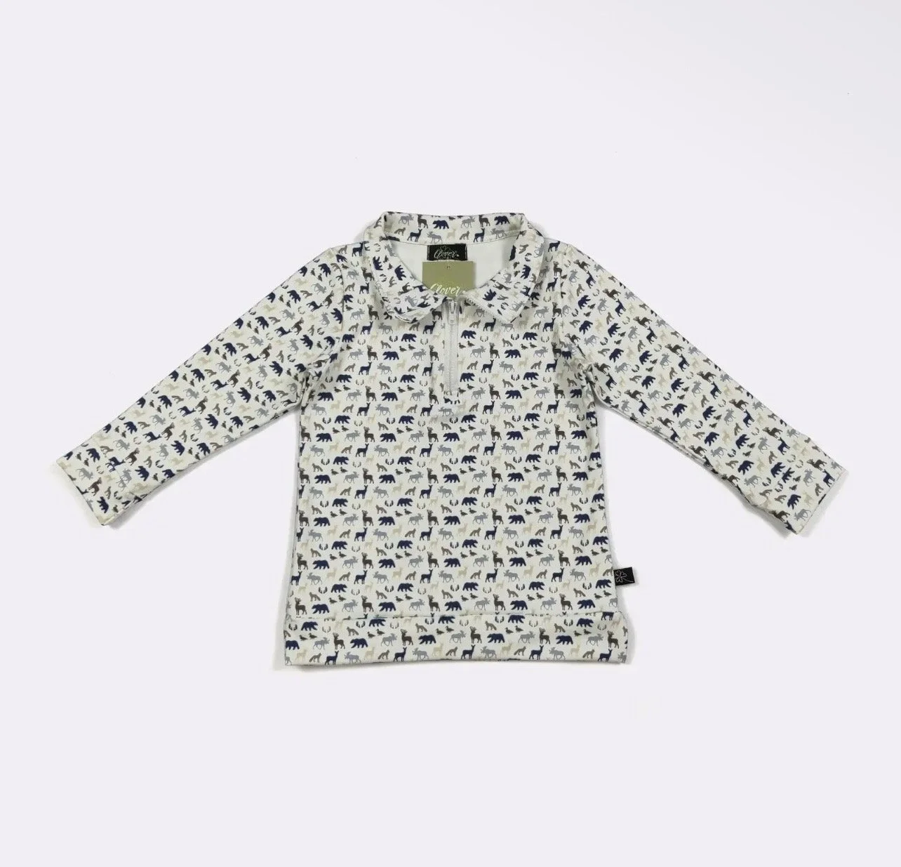 Wildlife " Woodland Silhouette" Quarter Zip