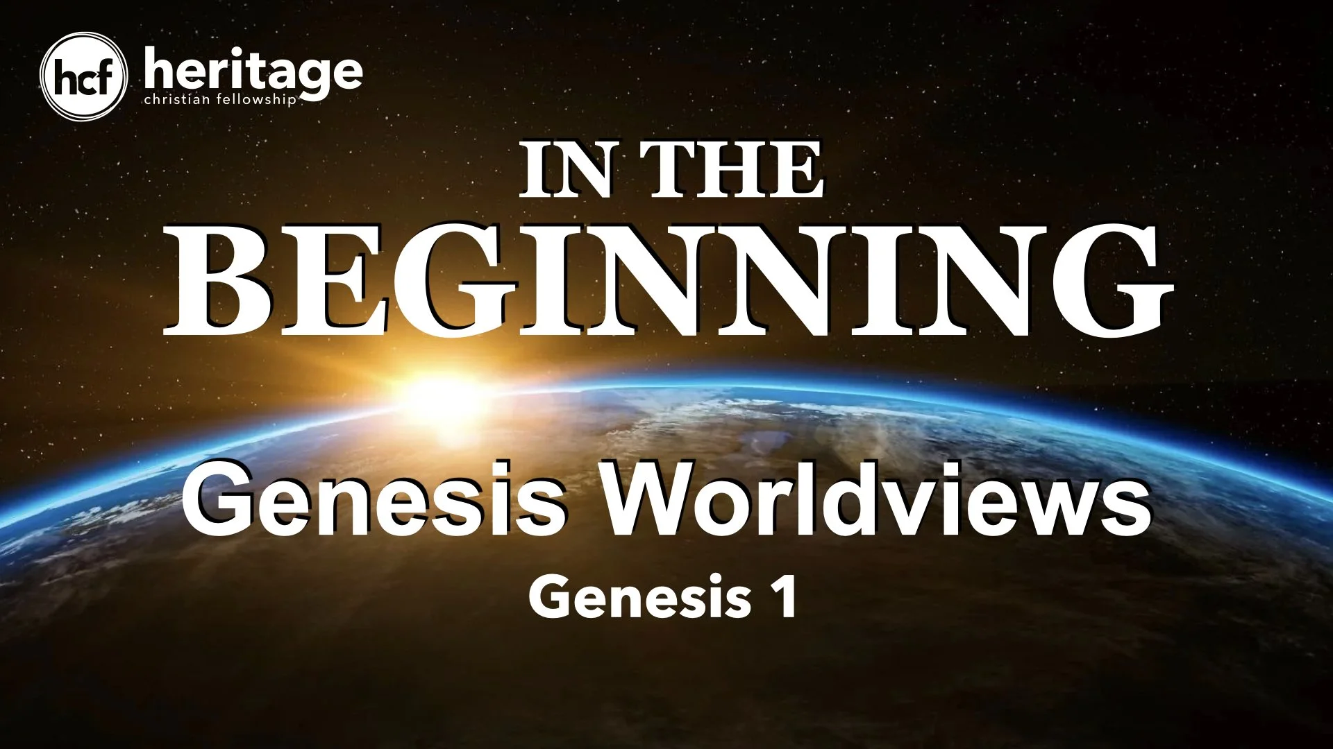 Genesis Worldviews