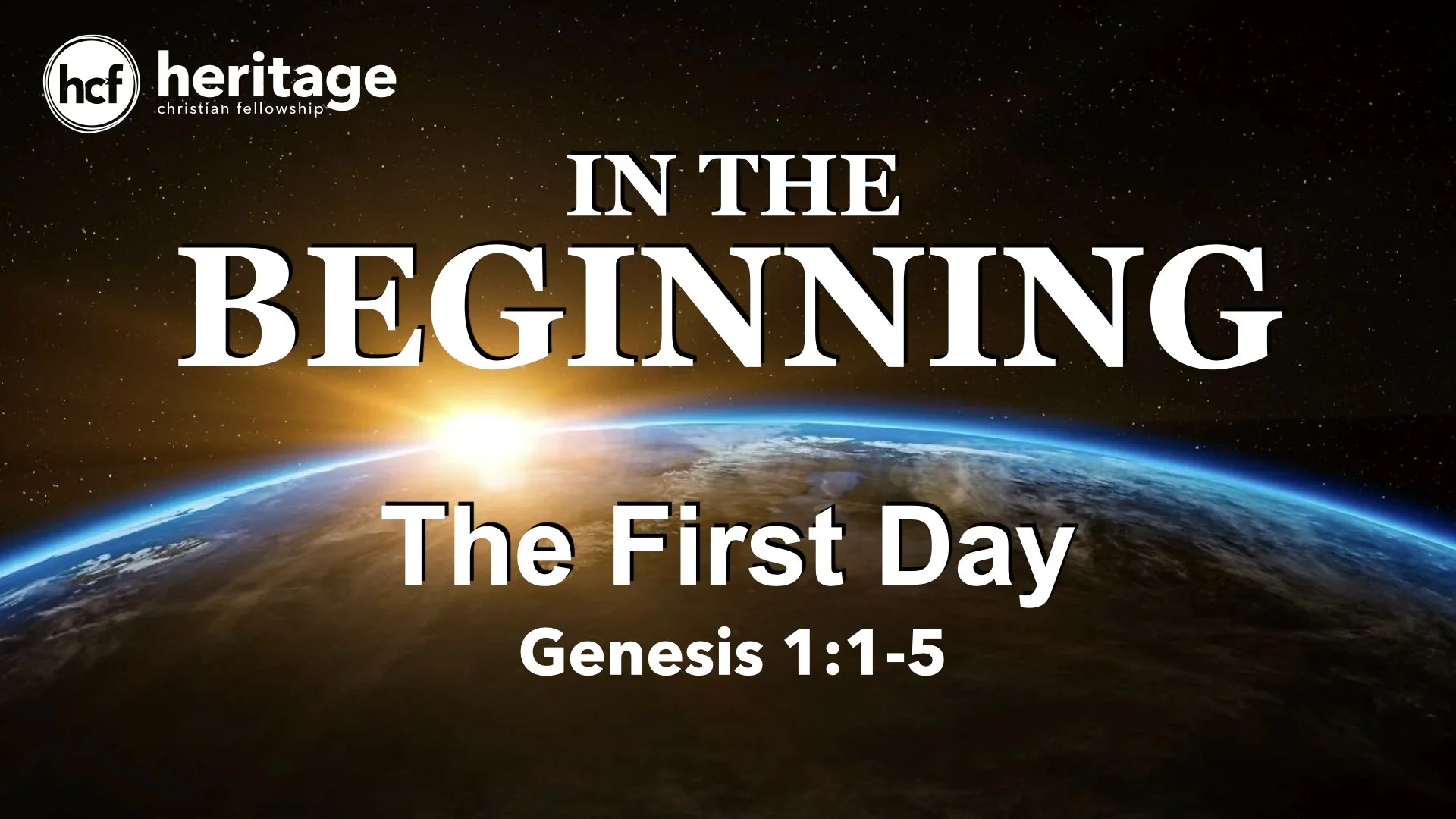The First Day