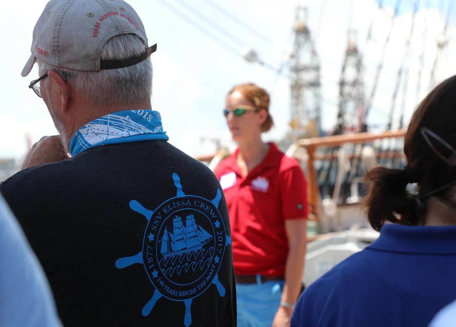Deck Tours on the 1877 Tall Ship ELISSA