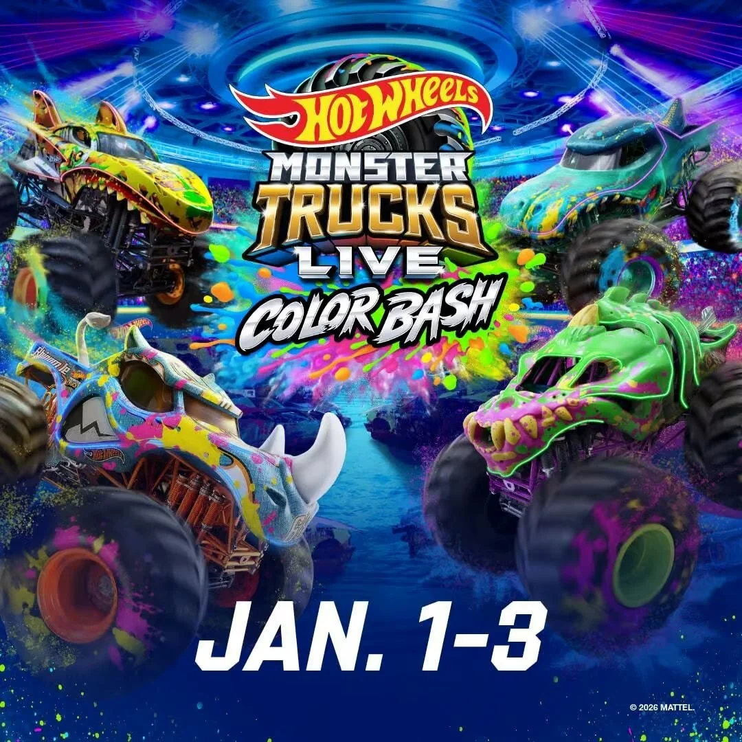 Hot Wheels Monster Trucks Color Bash - Enmarket Arena