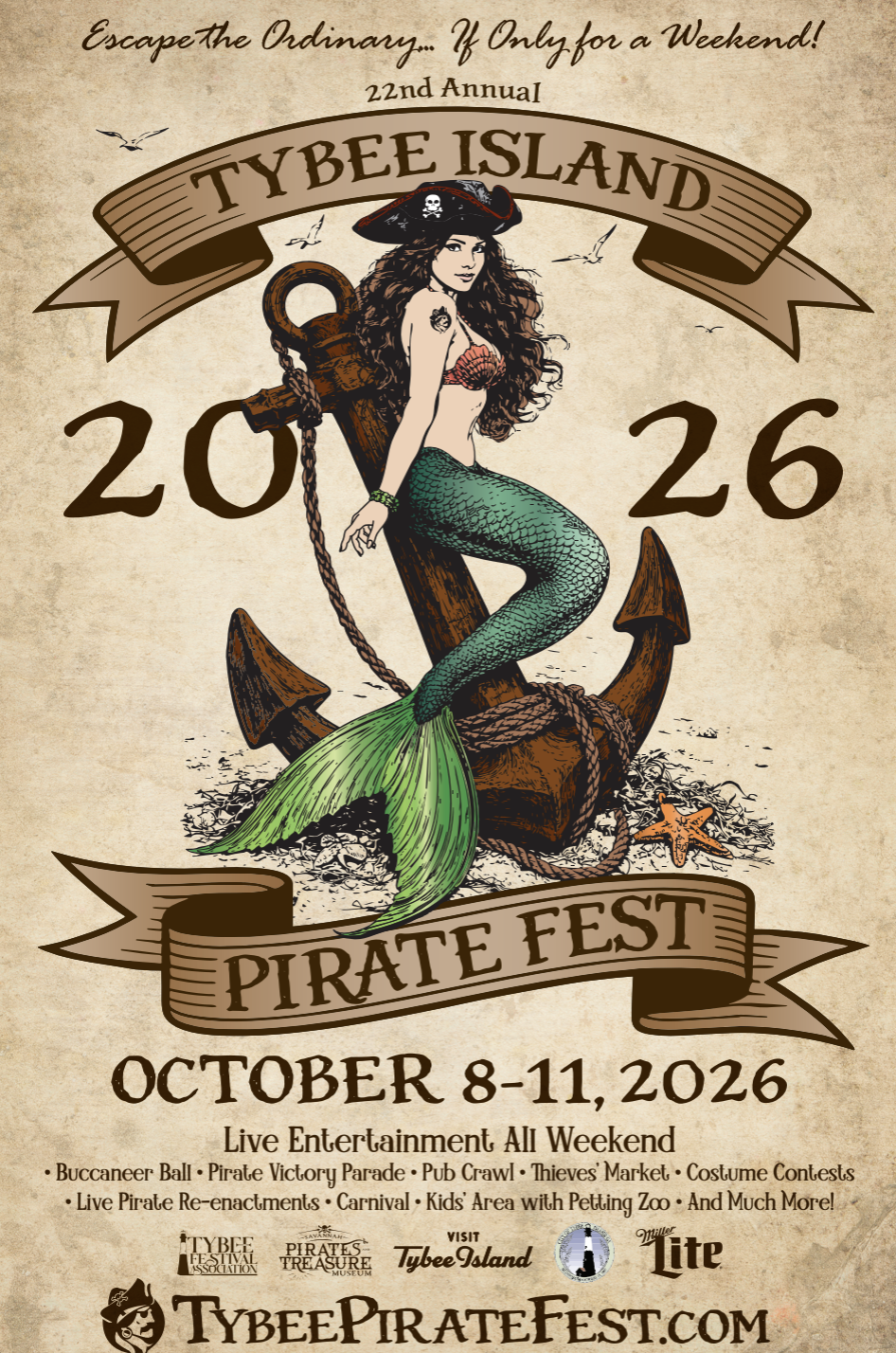 2026 Tybee Island Pirate Fest