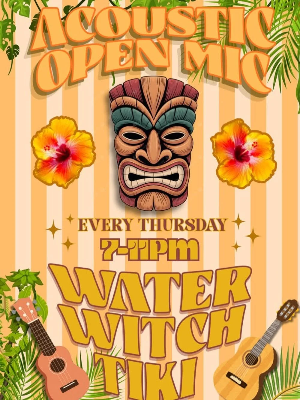 Open Mic Night - Water Witch Tiki
