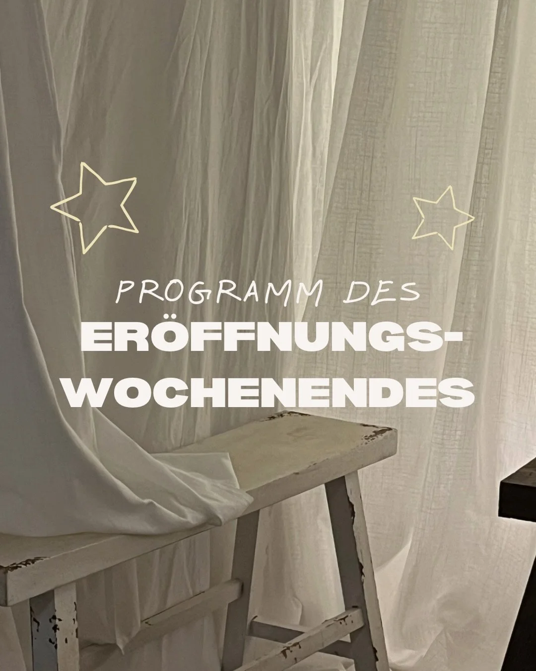 Wir freuen uns riesig euch schon bald bei uns willkommen zu hei&szlig;en. 🤍
Mittlerweile sind mehr als die H&auml;lfte der Pl&auml;tze f&uuml;r die Er&ouml;ffnung ausgebucht &amp; wir freuen uns riesig auf jede einzelne Person von euch. ✨

Buchen k&