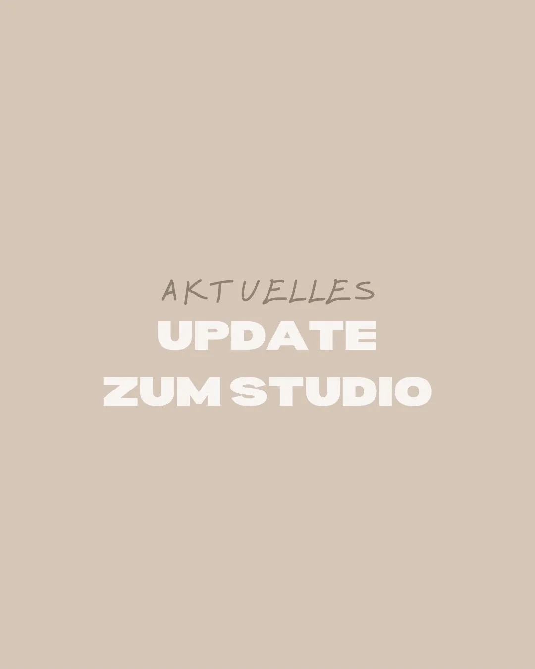 Wir wissen, dass hinter jedem Kurs, jeder Veranstaltung und jedem Termin auch Vorfreude und Planung steckt. Umso mehr bedauern wir, euch aktuell keine gewohnten Stunden erm&ouml;glichen zu k&ouml;nnen.

Wir wissen auch, dass die aktuelle Situation Fr