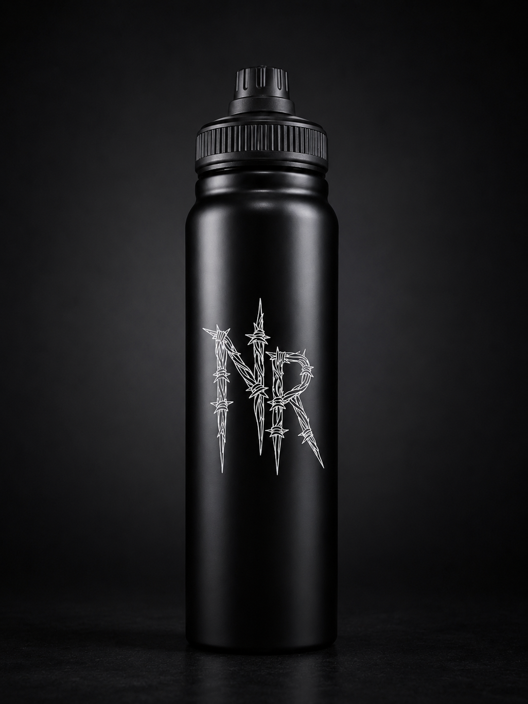 NR Midnight Steel Hydration Bottle