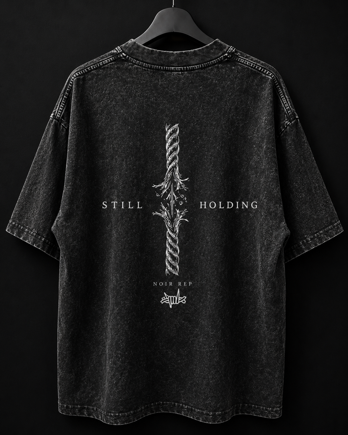 STILL HOLDING – Oversized Vintage Wash Tee