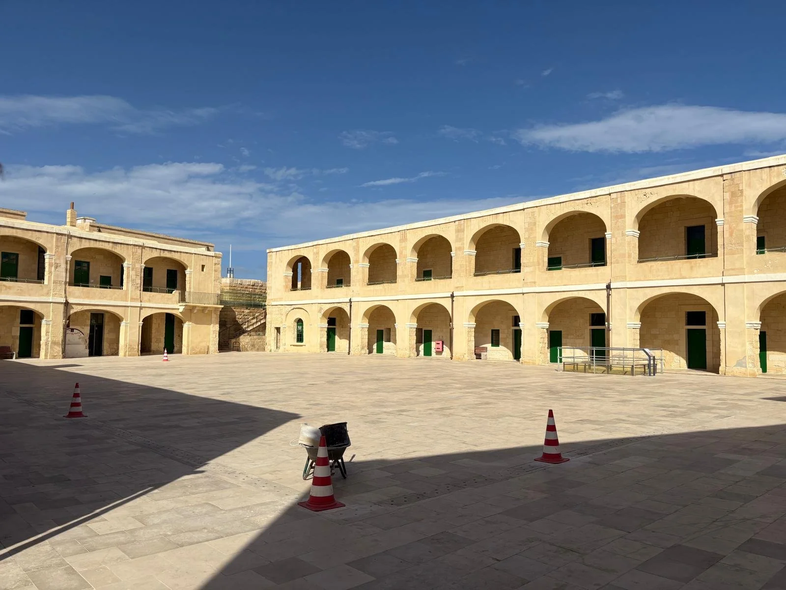 Infrastructure and Landscaping Works at Fort St Elmo and Carafa Enceinte