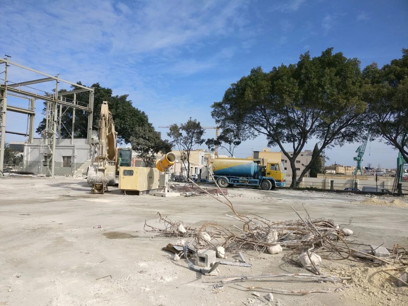 Demolition of the Existing Factories and Construction of Hoarding at the Proposed Multi-Level Interc