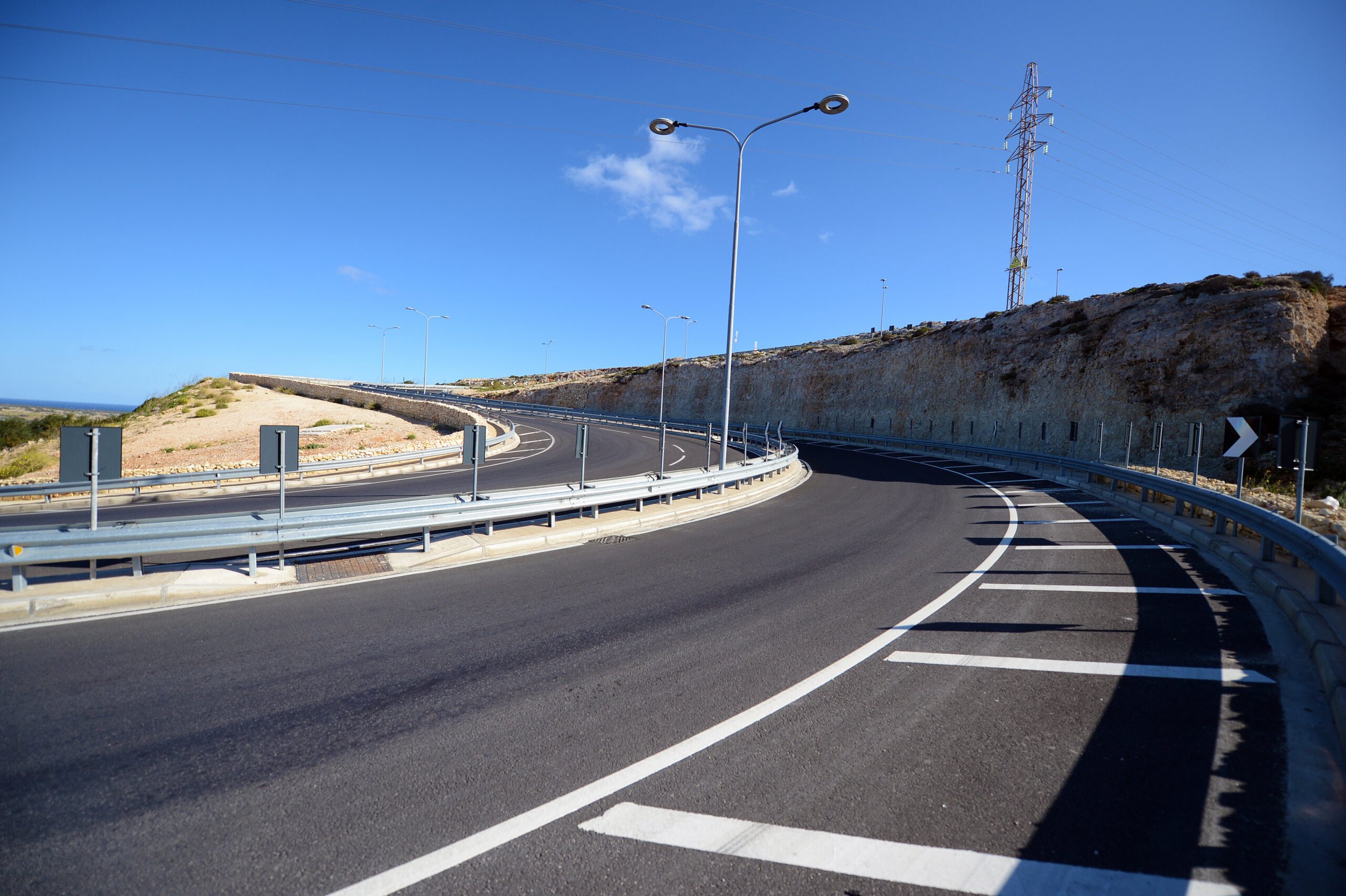 Reconstruction and Upgrading of Mellieha Bypass, Mellieha