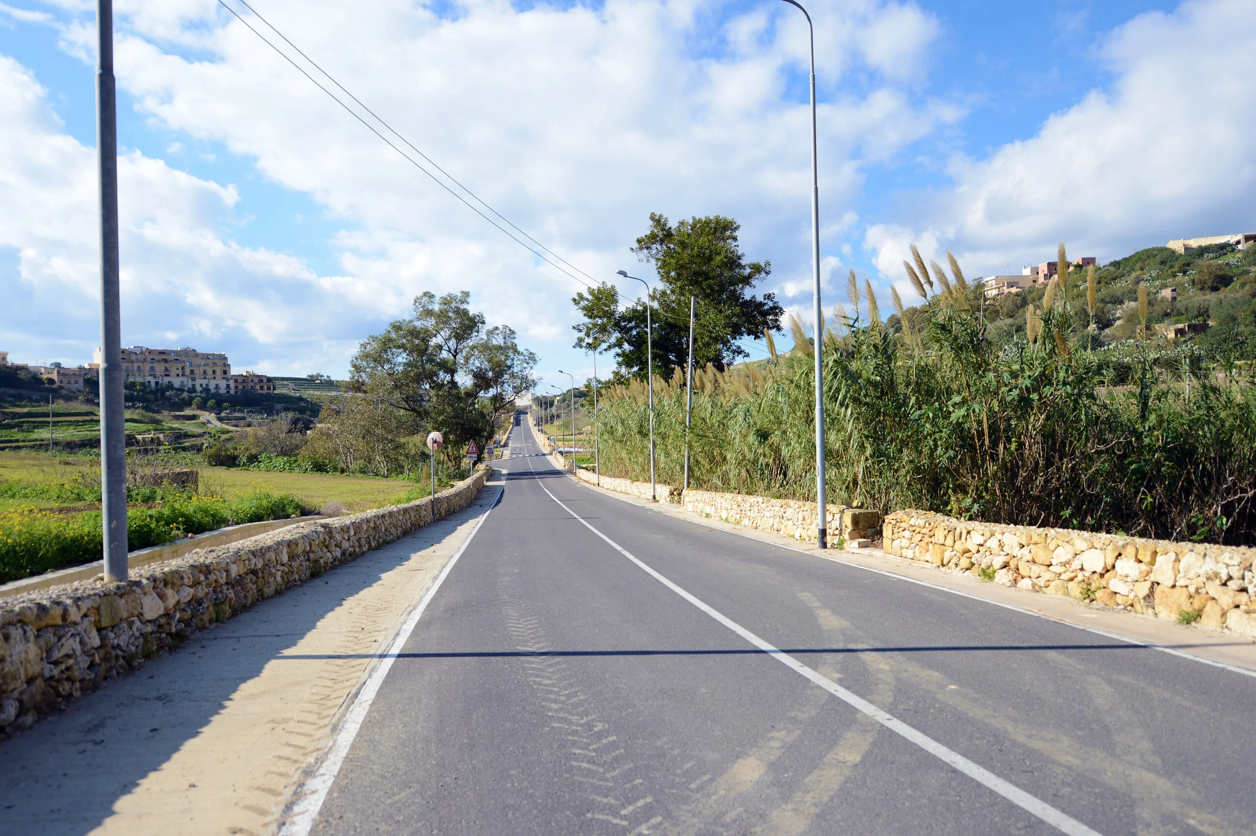 Reconstruction of Xlendi Road, Gozo [2km]
