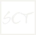 Black background with white handwritten text reading 'SCY'