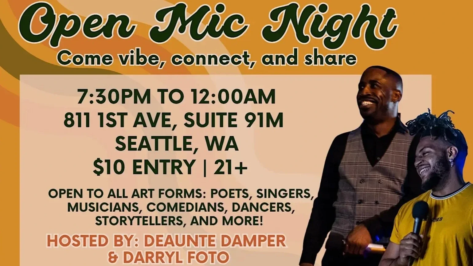 Inside Presents: Open Mic Night - A BIPOC Centered Expereince