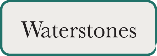 Waterstones logo with text on a white background.