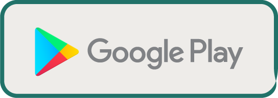 Google Play button icon with logo and text