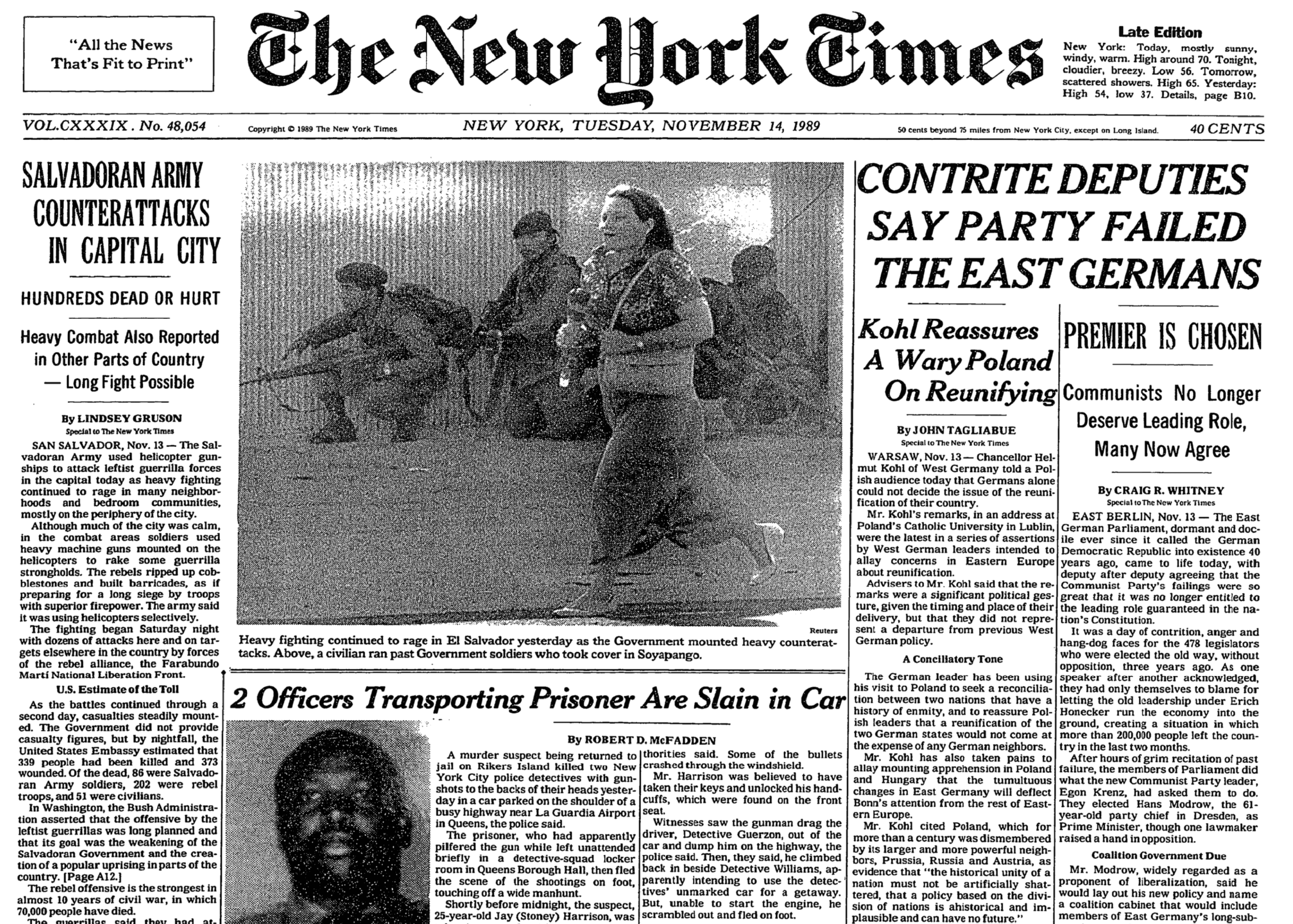 What a Tuesday in November 1989 Can Teach Leadership About AI