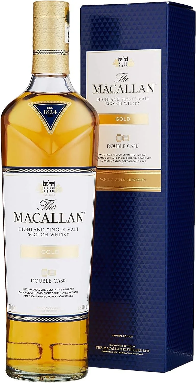 The Macallan Double Cask Gold Edition Single Malt Scotch Whisky 70cl