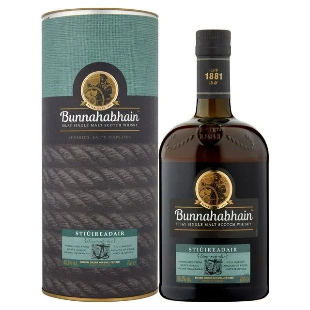 Bunnahabhain Stiuireadair Islay Single Malt Scotch Whisky, 70cl, 46.3% ABV