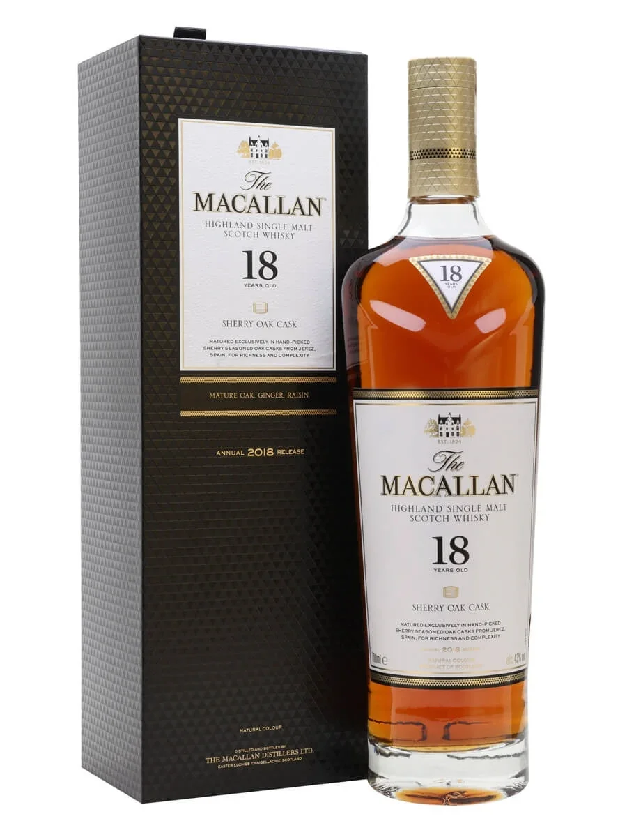 The Macallan 18 Year Old Sherry Oak 2018 Release
