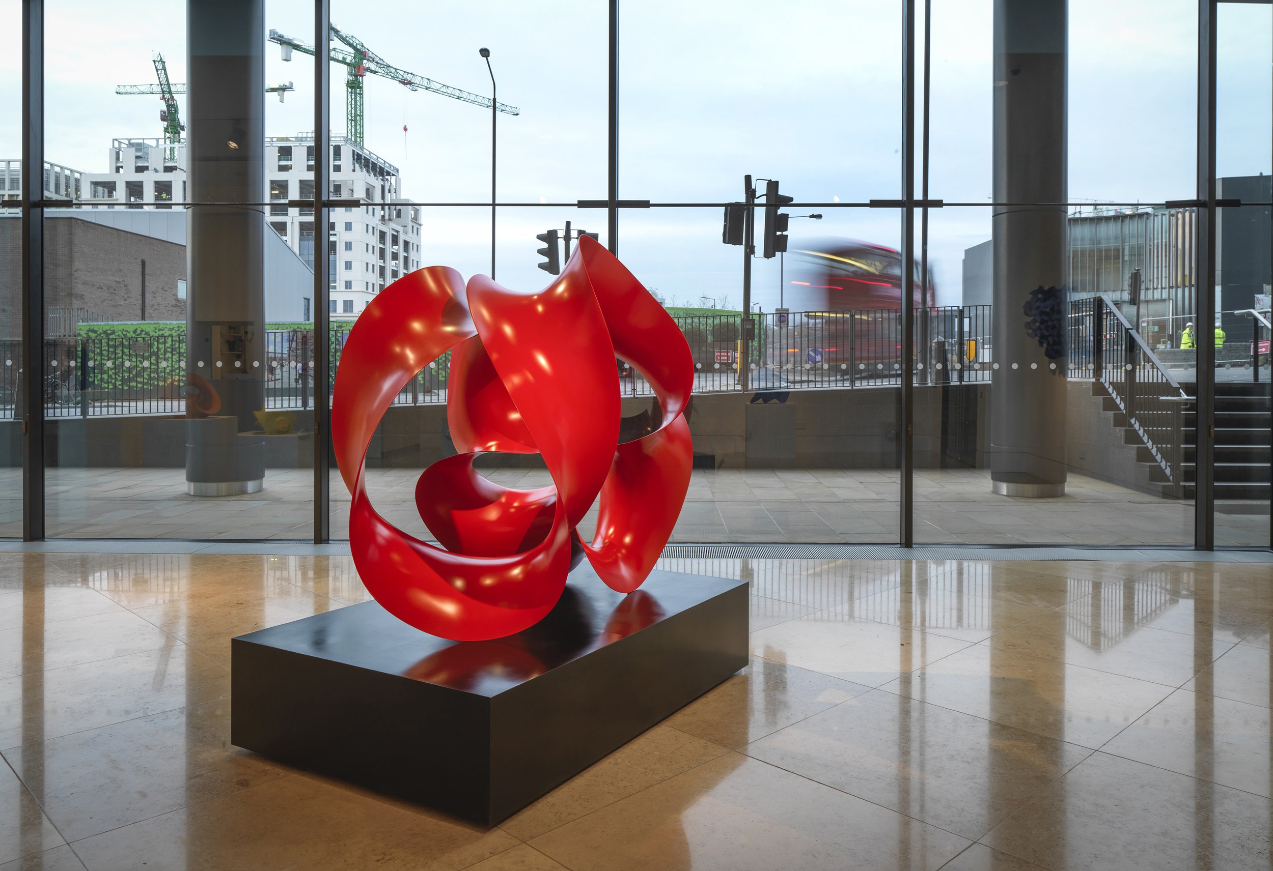 Perpetual Red, Edition of 3. 146 x 138 x 130 cm *