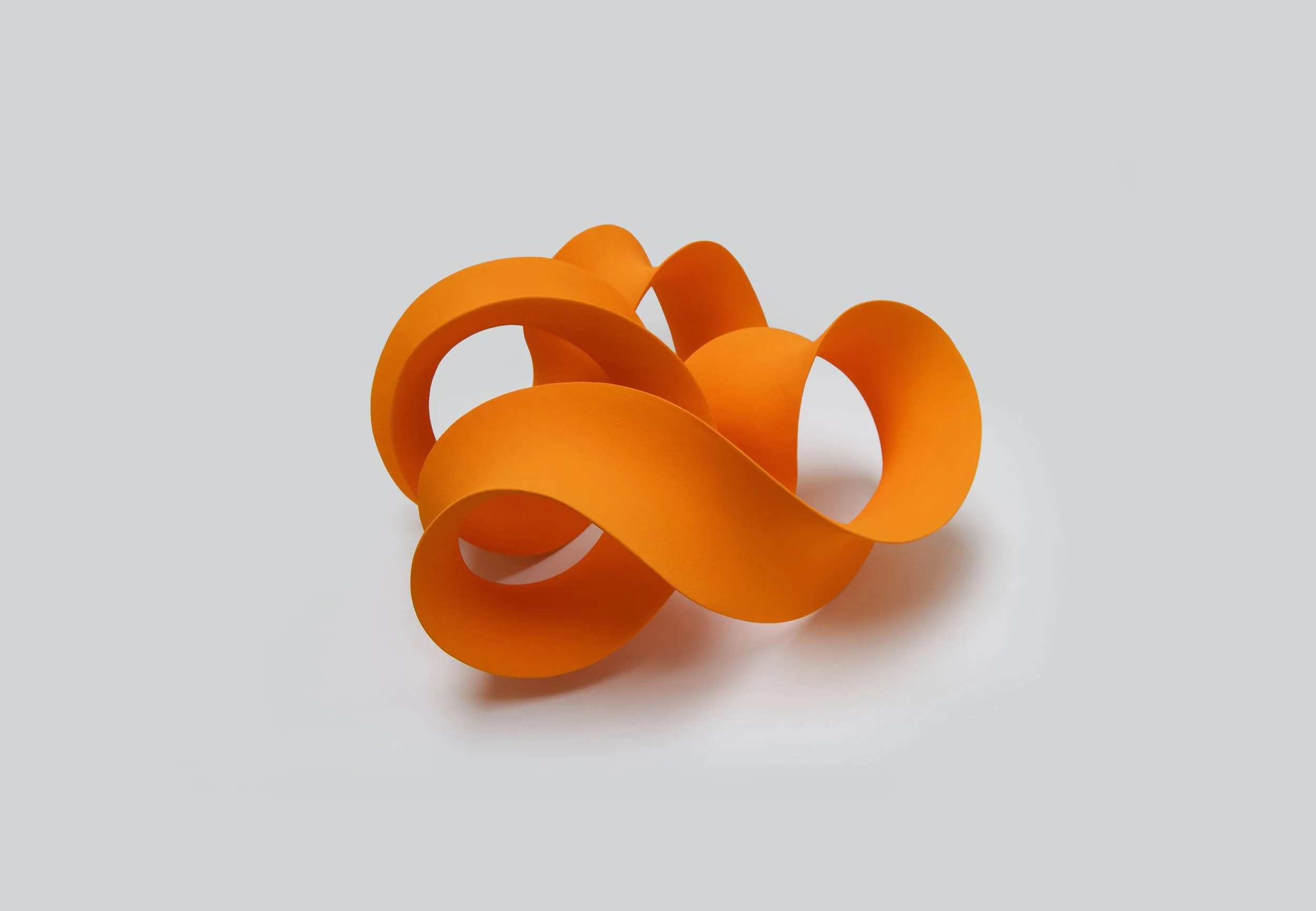 Undulating Orange, h36 cm