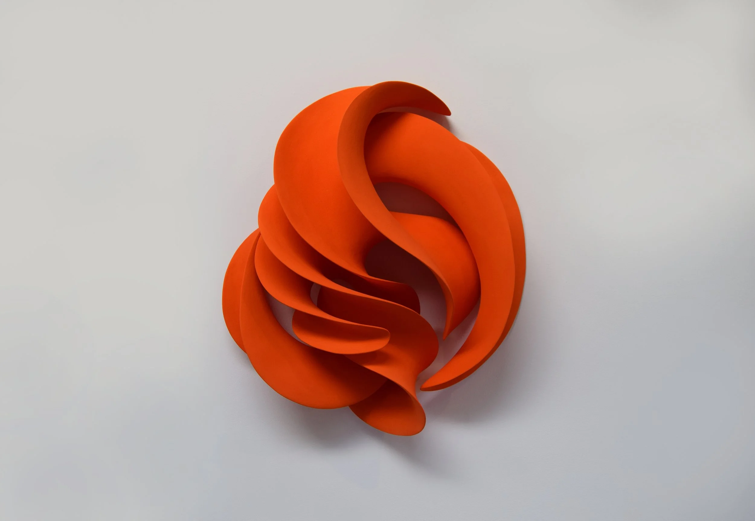 Enfolded, wall mounted, h55 cm