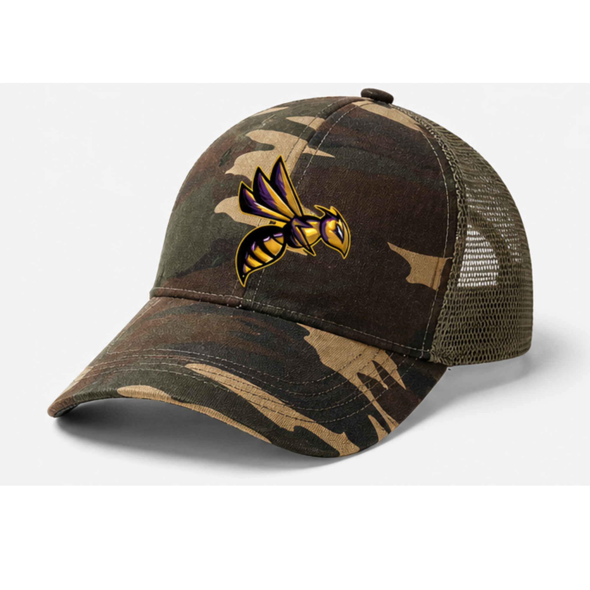 Female Green Camo Hat