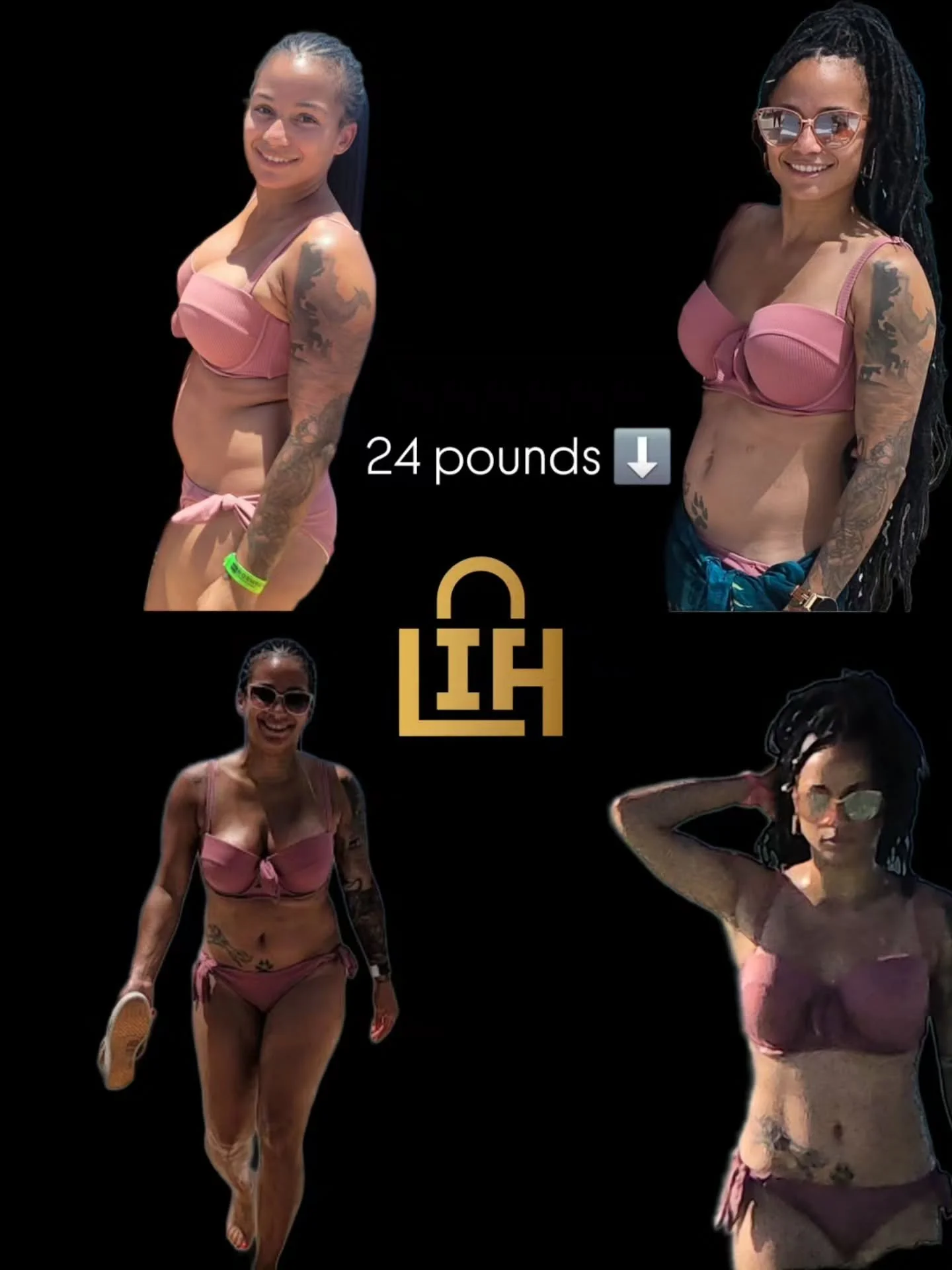 It doesn't take much to tone for your next vacation. Consistency, measureable goals, and a time frame is all you need.

If you're ready to lock in what it's going to take hit your goals, go to lockedinhealthcoaching.com

#transformation #fatloss #die