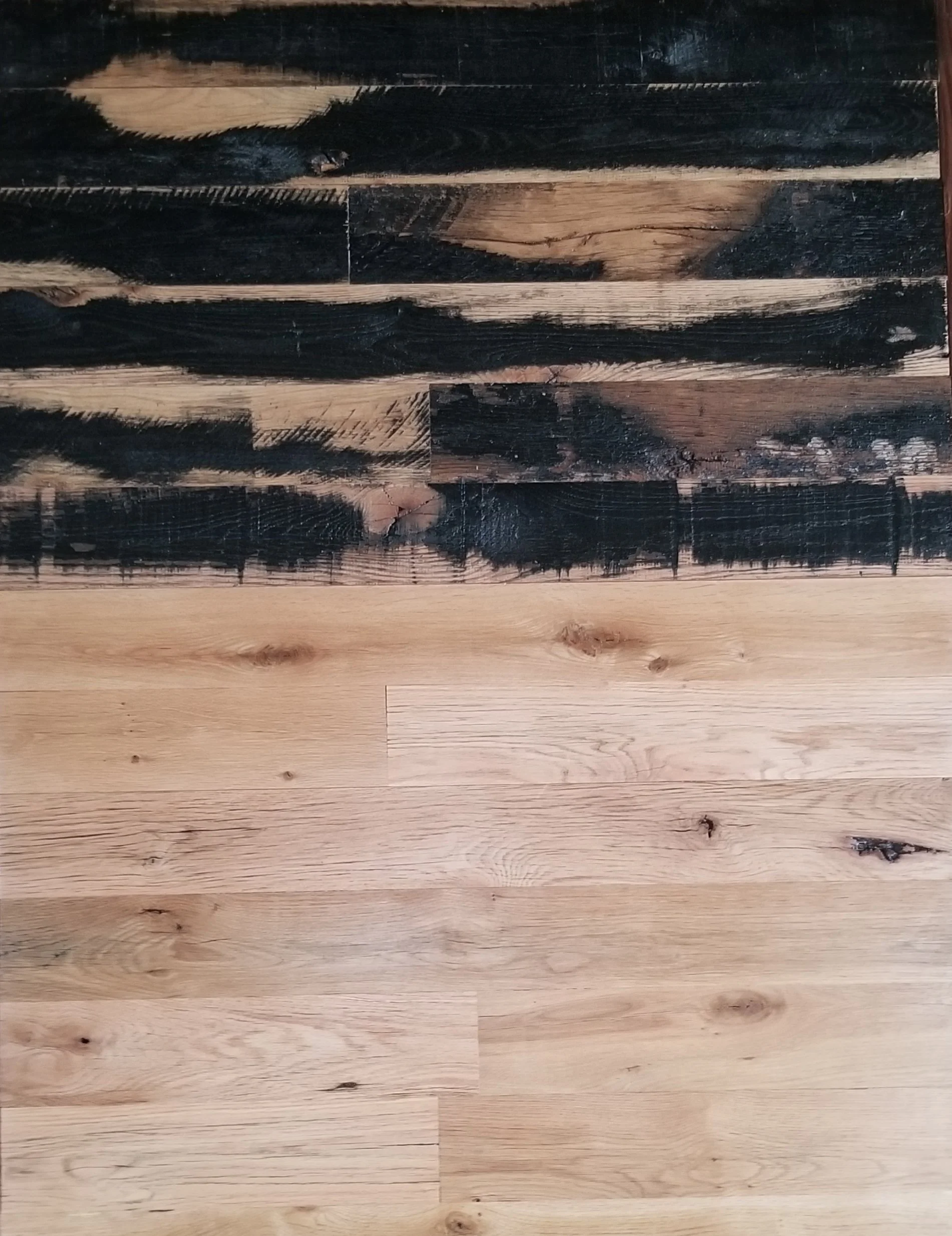 Oak flooring
