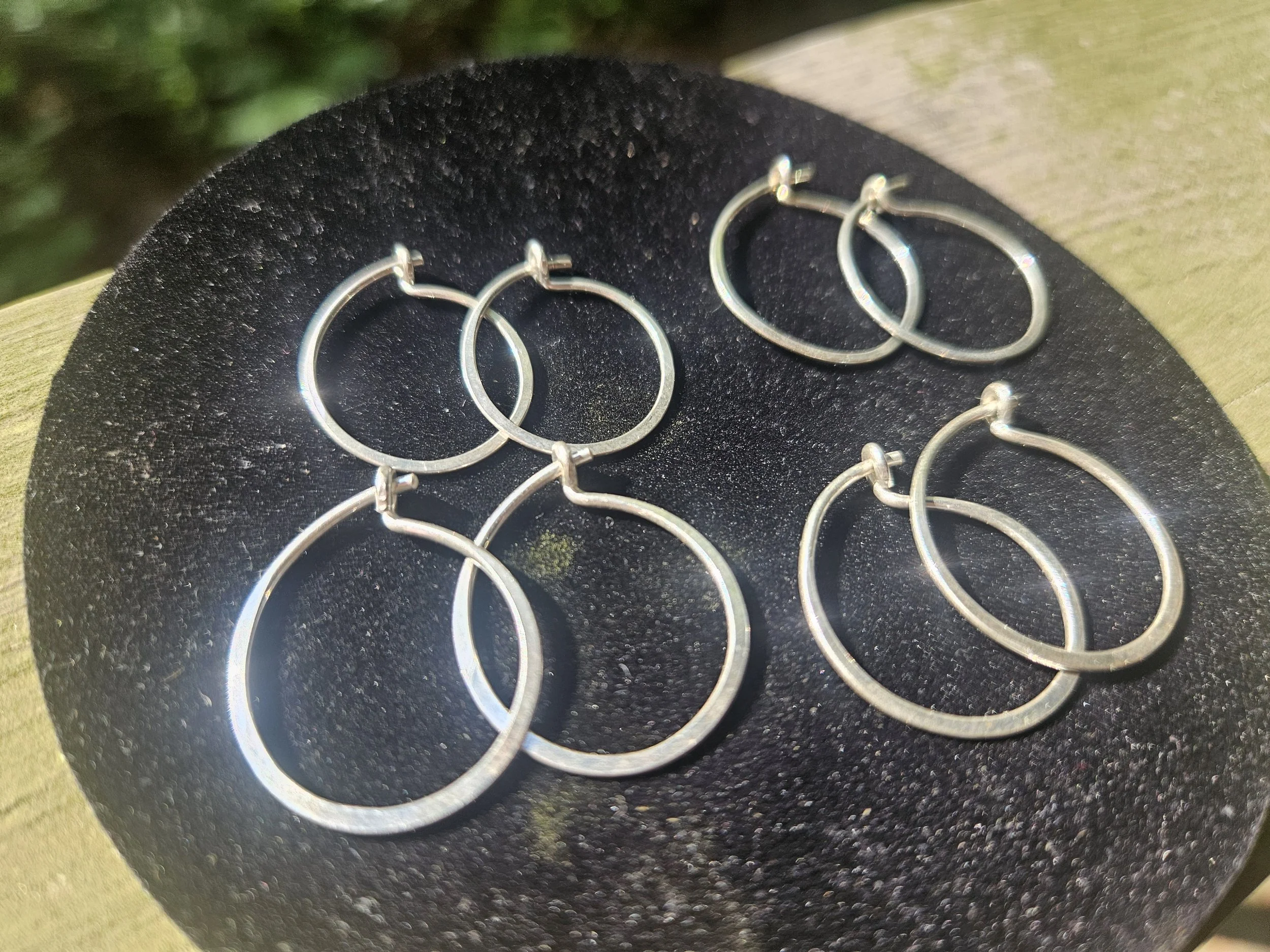 Classic Small Sterling Silver Hoop Earrings