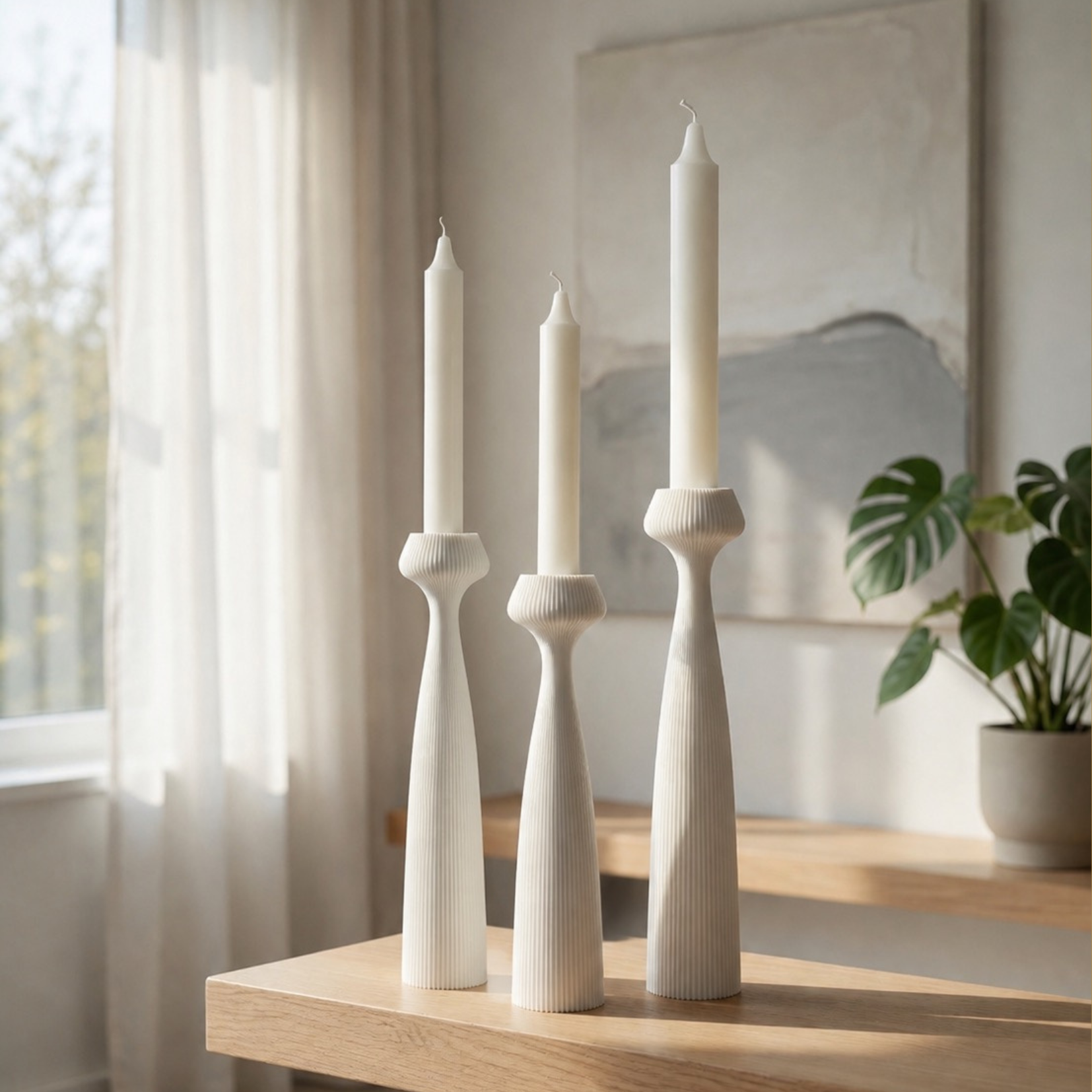 MINIMALIST CANDLE HOLDER SET